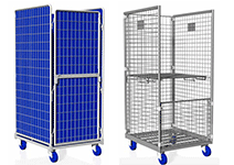 Wheeled carts: they make cargo handling easier